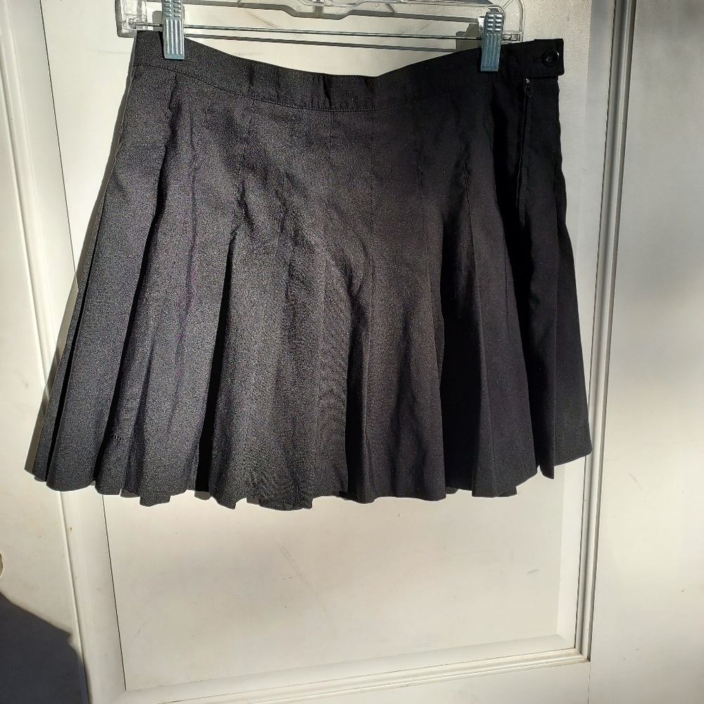 Black tennis skirt